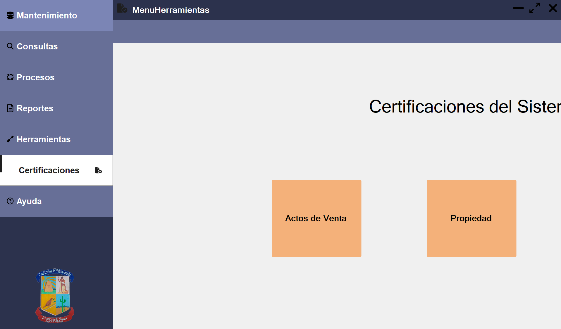 Certificaciones